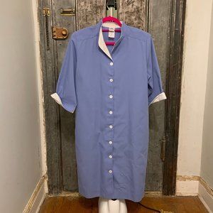 Vintage Size Medium 12 large 80s Willi of California secretary 3/4 long sleeve